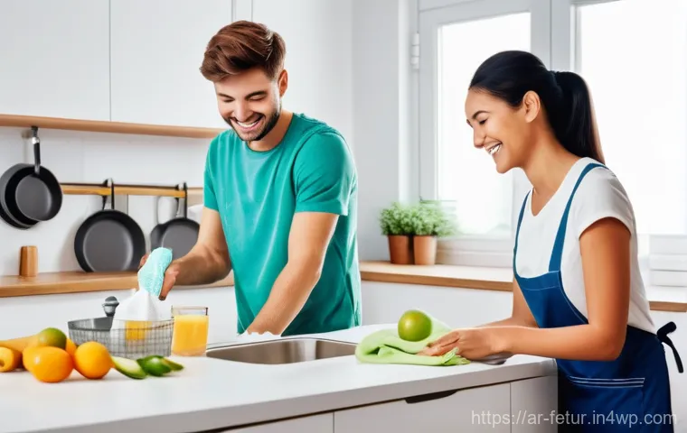 주거 공유에서의 신뢰 구축 방법 - **Prompt 1: The Initial Coffee Meeting for Roommates**
A bright, well-lit image of two young adu... 주거 공유에서의 신뢰 구축 방법 - **Prompt 1: The Initial Coffee Meeting for Roommates**
A bright, well-lit image of two young adu...