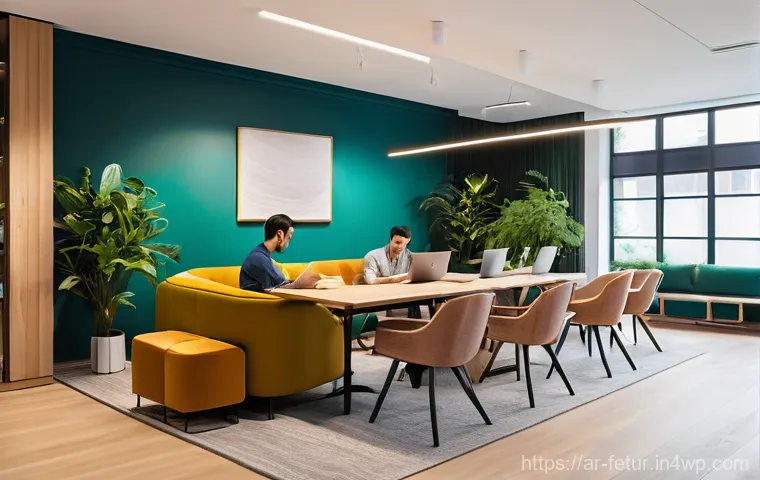 공유 주거 모델의 시장 규모와 전망 - **A vibrant and diverse group of young adults from different cultural backgrounds are gathered in a ...